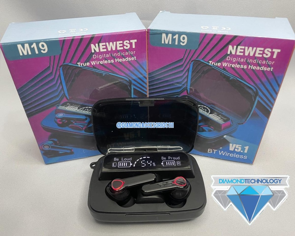 AUDÍFONOS BLUETOOTH M19 - Bora
