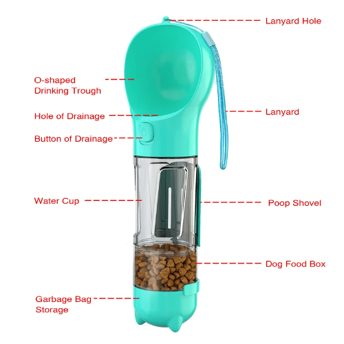 BEBEDERO PORTÁTIL AUTOMÁTICO PARA MASCOTAS - Bora