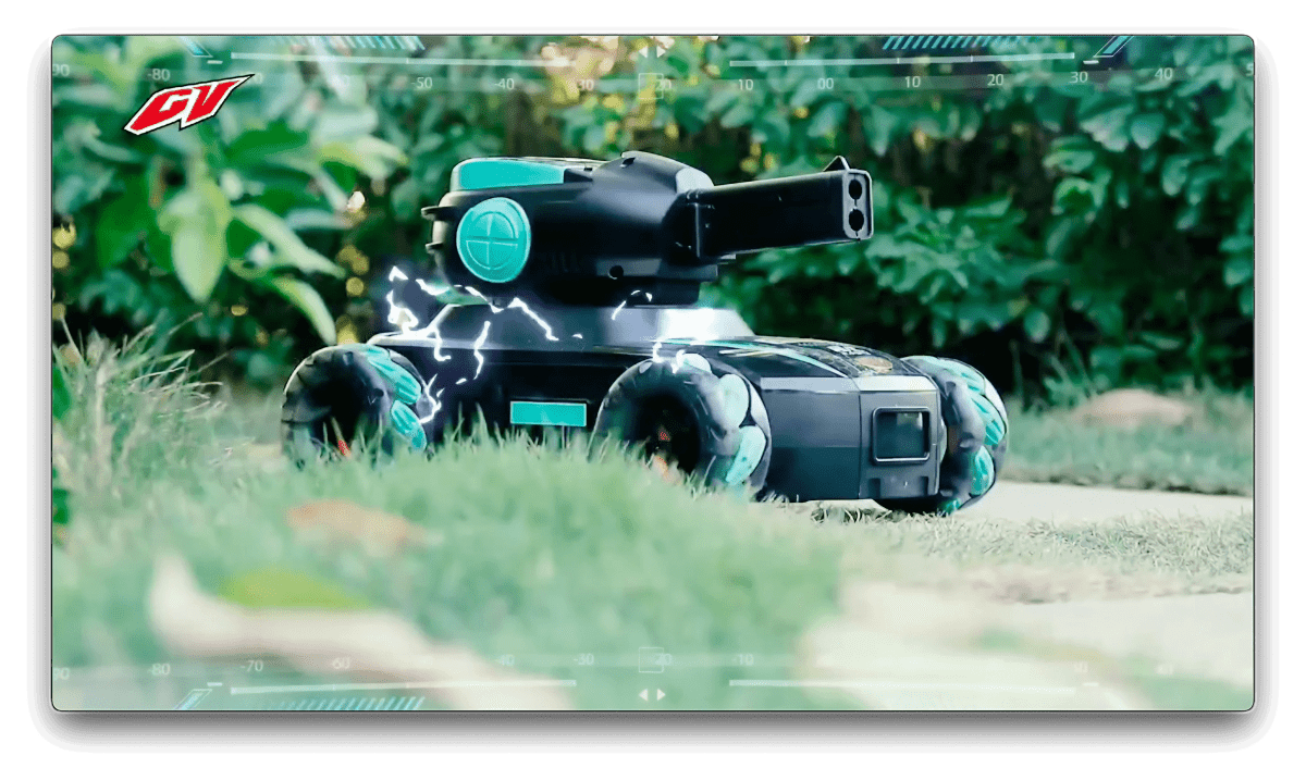 CARRO TANQUE DE COMBATE A CONTROL REMOTO - Bora