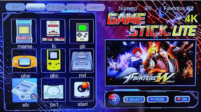 MINI CONSOLA 4K, 10.000 VIDEOJUEGOS, EMULA 9 CONSOLAS