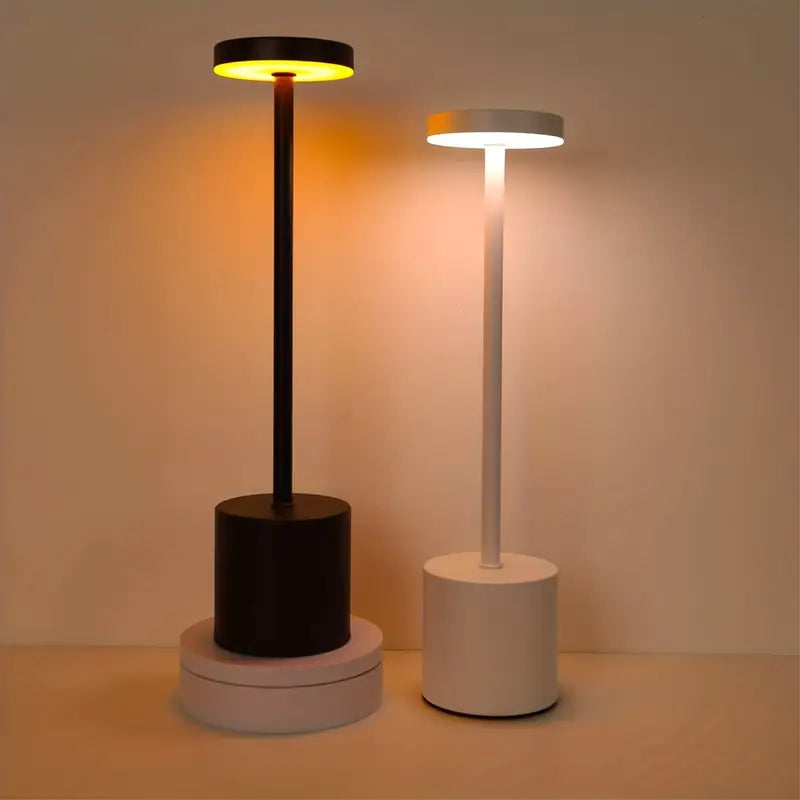 Lámpara Táctil Recargable De Metal - Luma