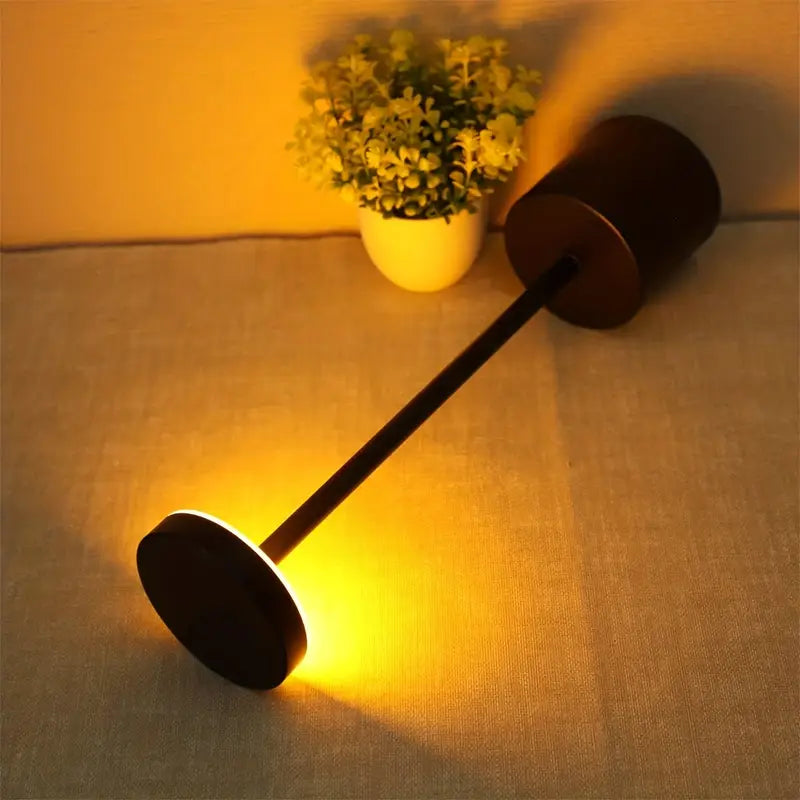 Lámpara Táctil Recargable De Metal - Luma